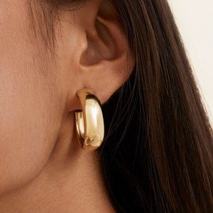 Mejuri Chunky Hoops